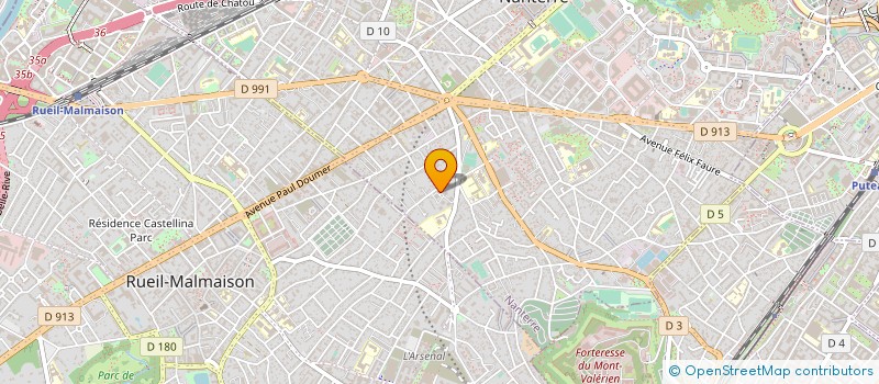 localisation de l'entreprise MADAME ANNE-MARIE GAUTIER à NANTERRE
