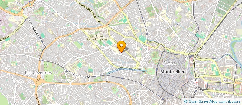 localisation de l'entreprise MADAME ANNE MARIE GELY à MONTPELLIER