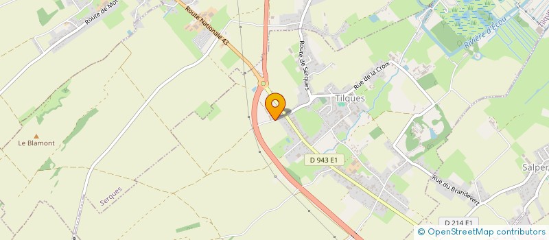 localisation de l'entreprise MADAME ANNE MARIE GENEVIEVE FARDOUX  TILQUES