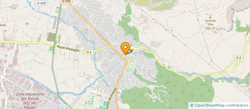 localisation de l'entreprise MADAME ANNE-MARIE GHYSELINCK  SAINT-MAXIMIN-LA-SAINTE-BAUME