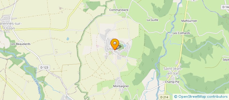 localisation de l'entreprise MADAME ANNE-MARIE GIRAULT à LE PECHEREAU
