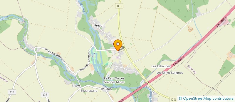 localisation de l'entreprise MADAME ANNE-MARIE GOLOT à HUISSEAU-SUR-MAUVES