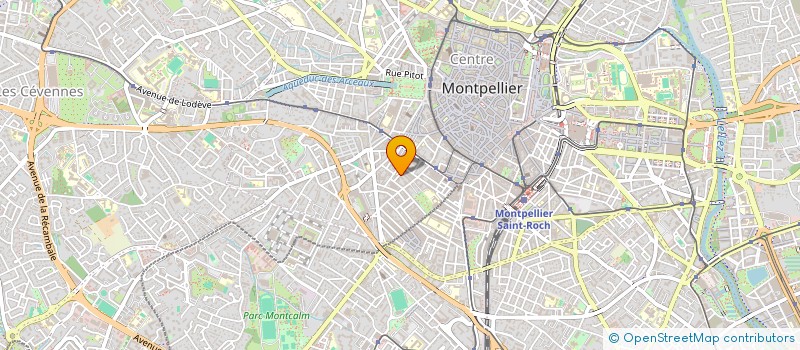 localisation de l'entreprise MADAME ANNE MARIE GONZALEZ à MONTPELLIER