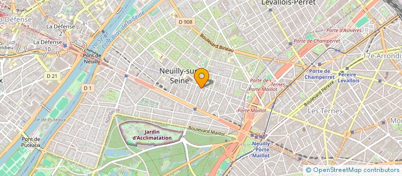 localisation de l'entreprise MADAME ANNE MARIE GOURLEZ DE LA MOTTE à NEUILLY-SUR-SEINE