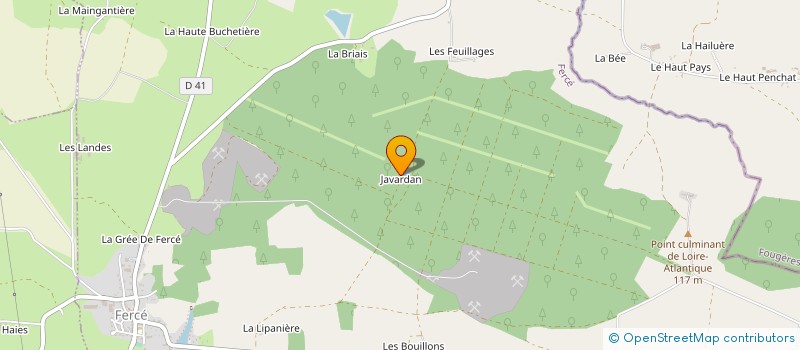 localisation de l'entreprise MADAME ANNE-MARIE GROISET  FERCE