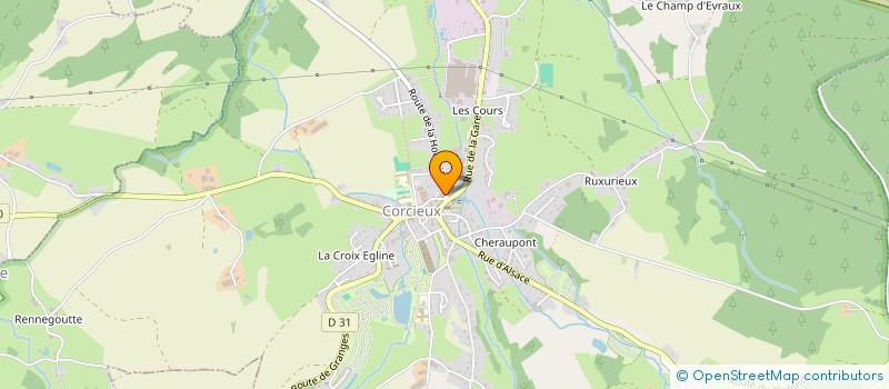 localisation de l'entreprise MADAME ANNE-MARIE GROS à CORCIEUX