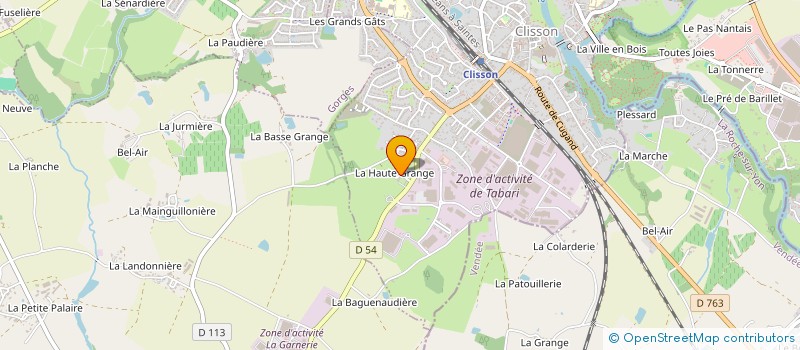 localisation de l'entreprise MADAME ANNE-MARIE GUILLOTEAU  GETIGNE