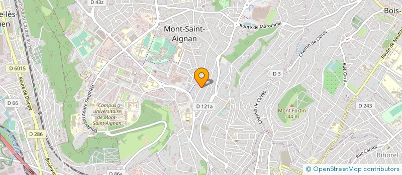 localisation de l'entreprise MADAME ANNE-MARIE HAMELIN à MONT-SAINT-AIGNAN