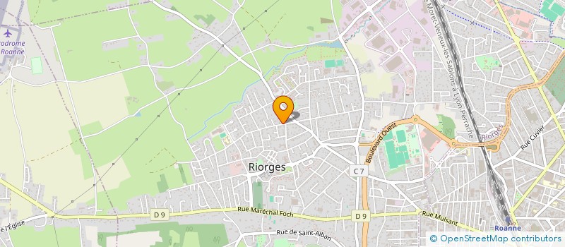 localisation de l'entreprise MADAME ANNE-MARIE HENIN à RIORGES