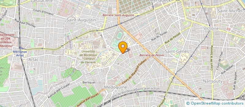 localisation de l'entreprise MADAME ANNE-MARIE IDIARTEGARAY à BORDEAUX