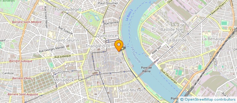 localisation de l'entreprise MADAME ANNE-MARIE JACQUE  BORDEAUX