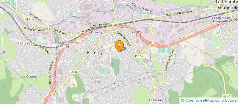 localisation de l'entreprise MADAME ANNE-MARIE JACQUEMET  SAINT-GENEST-LERPT