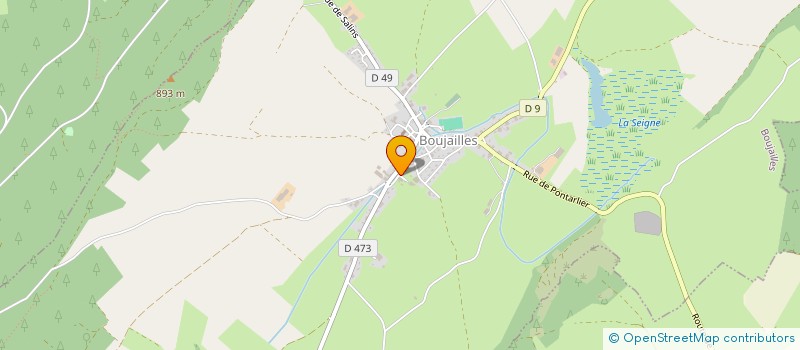 localisation de l'entreprise MADAME ANNE-MARIE JACQUIN  BOUJAILLES