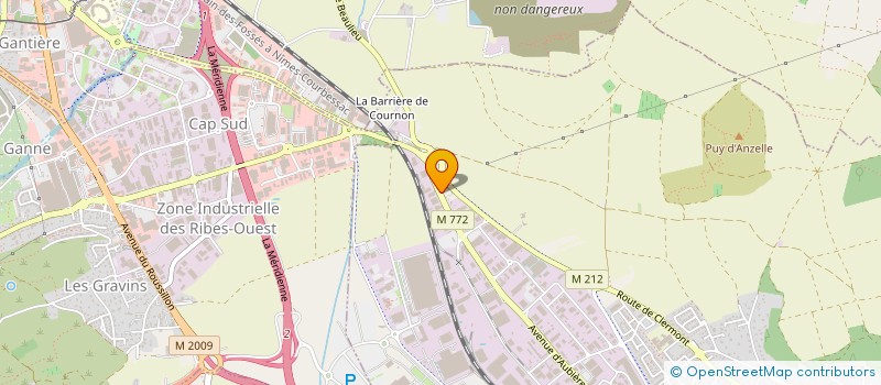 localisation de l'entreprise MADAME ANNE-MARIE JASSE  COURNON-D'AUVERGNE