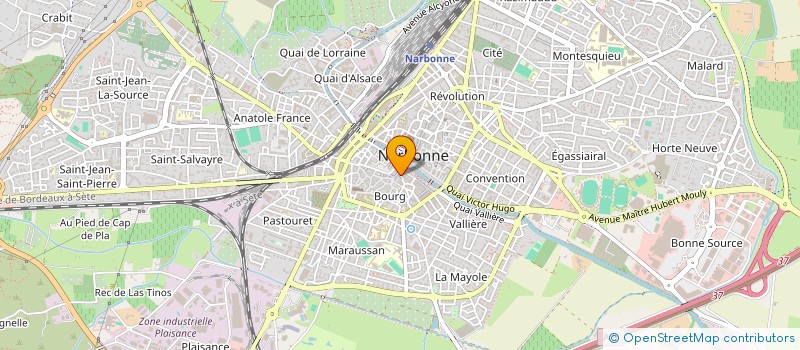 localisation de l'entreprise MADAME ANNE-MARIE JAUMAUD à NARBONNE