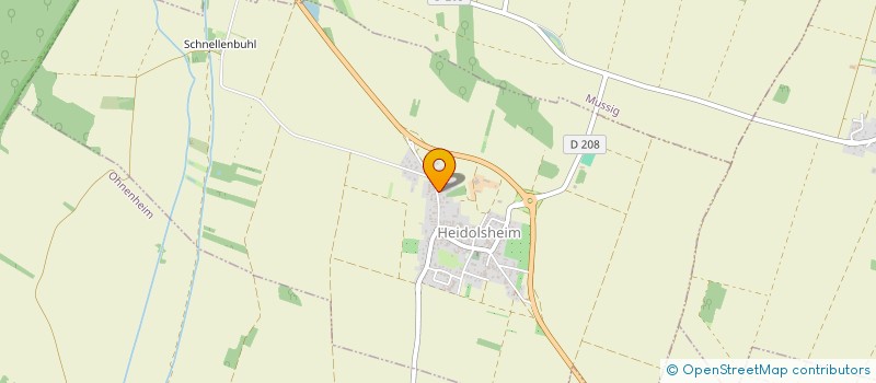 localisation de l'entreprise MADAME ANNE-MARIE JEHL  HEIDOLSHEIM