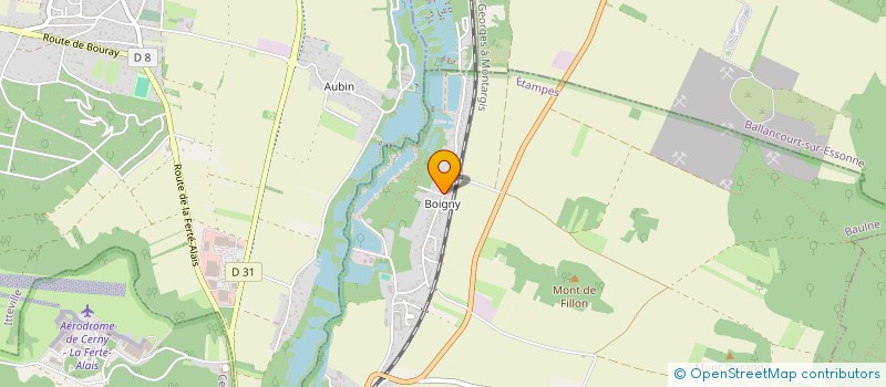 localisation de l'entreprise MADAME ANNE MARIE JENGER  BAULNE