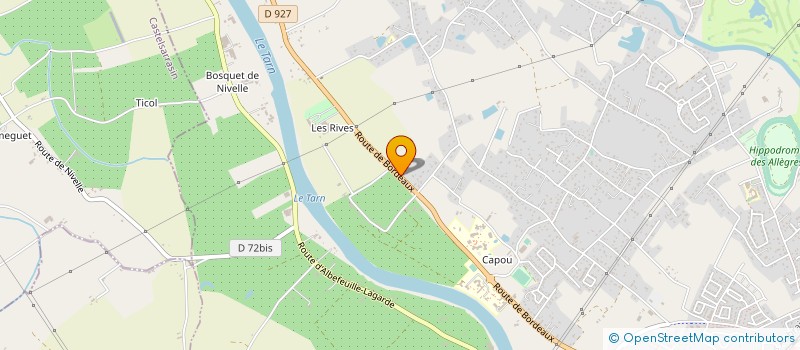 localisation de l'entreprise MADAME ANNE-MARIE JOLIBERT  MONTAUBAN