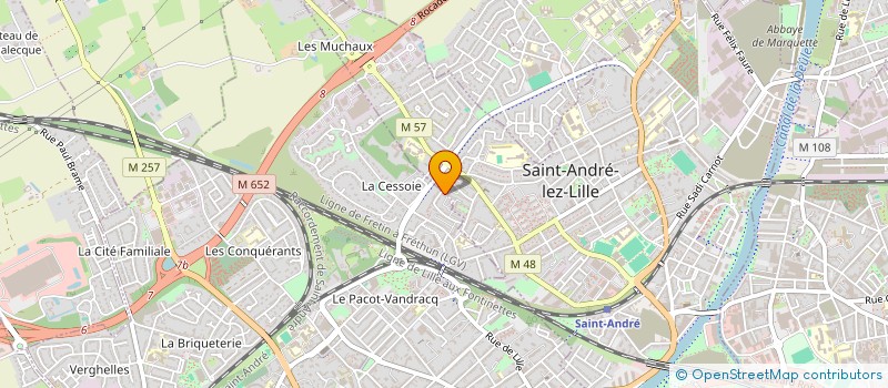 localisation de l'entreprise MADAME ANNE-MARIE KNOBLOCH à LAMBERSART