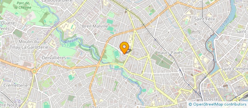 localisation de l'entreprise MADAME ANNE-MARIE KRAUS  NANTES