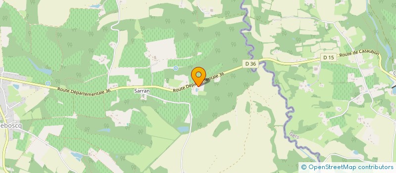 localisation de l'entreprise MADAME ANNE MARIE LABOIRIE  ARX