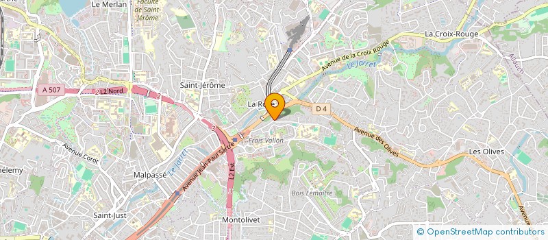 localisation de l'entreprise MADAME ANNE MARIE LACAM à MARSEILLE