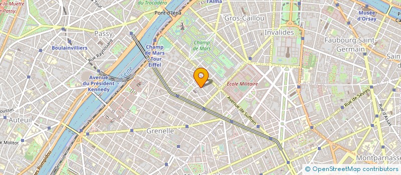 localisation de l'entreprise MADAME ANNE-MARIE LAGET à PARIS