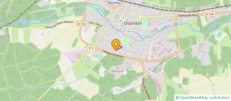 localisation de l'entreprise MADAME ANNE MARIE LALO à DOURDAN