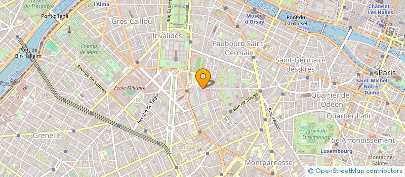 localisation de l'entreprise MADAME ANNE MARIE LANFRAY  PARIS