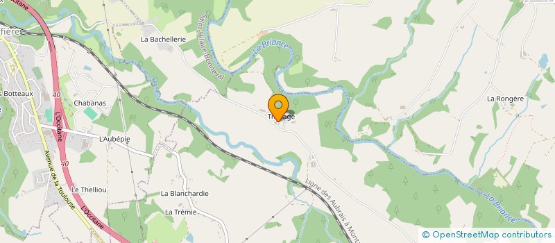 localisation de l'entreprise MADAME ANNE-MARIE LAPLAUD à VICQ-SUR-BREUILH
