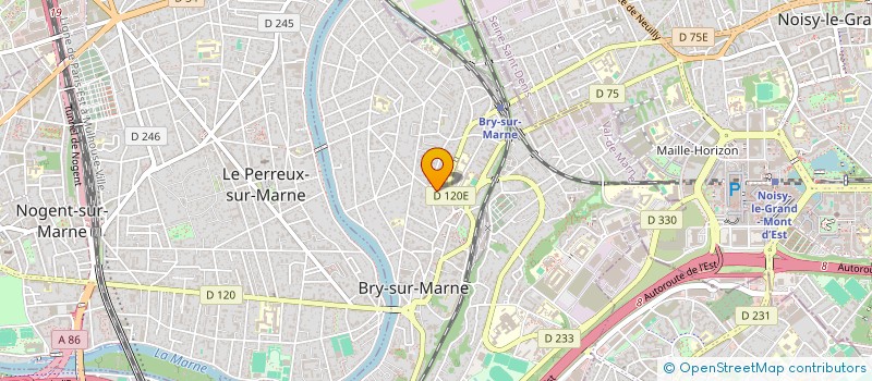 localisation de l'entreprise MADAME ANNE MARIE LE BAIL à BRY-SUR-MARNE