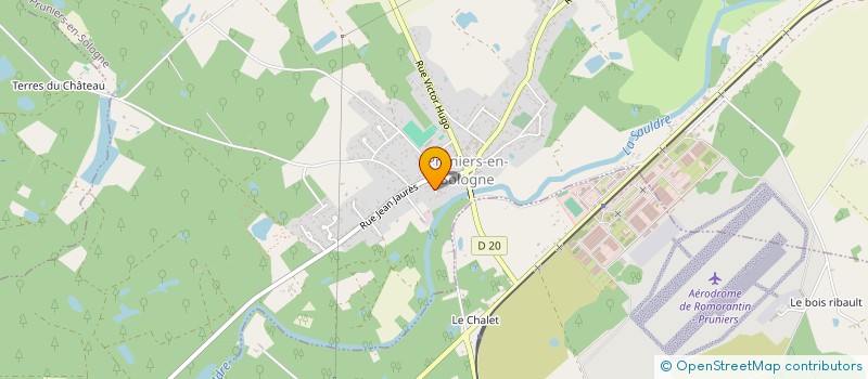 localisation de l'entreprise MADAME ANNE-MARIE LEBLANC à PRUNIERS-EN-SOLOGNE