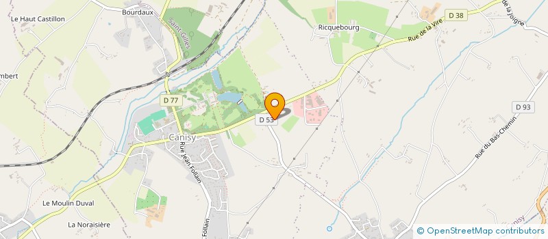 localisation de l'entreprise MADAME ANNE-MARIE LECONTE  BOURGVALLEES