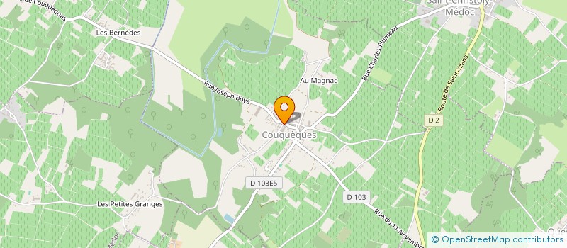 localisation de l'entreprise MADAME ANNE MARIE LECOQ  COUQUEQUES