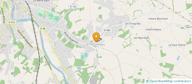 localisation de l'entreprise MADAME ANNE-MARIE LECUBIN à LE PECHEREAU