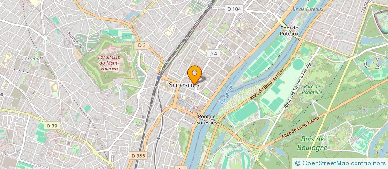 localisation de l'entreprise MADAME ANNE-MARIE LEDERLIN à SURESNES