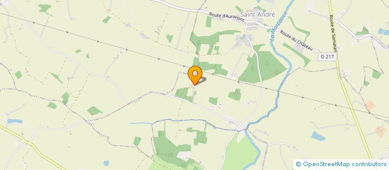 localisation de l'entreprise MADAME ANNE-MARIE LESPINASSE  MAURENS