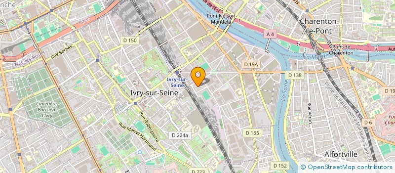 localisation de l'entreprise MADAME ANNE MARIE LICHOU  IVRY-SUR-SEINE