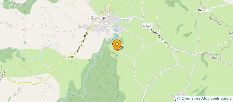 localisation de l'entreprise MADAME ANNE-MARIE LUCIEN-NOUVEL  DURENQUE