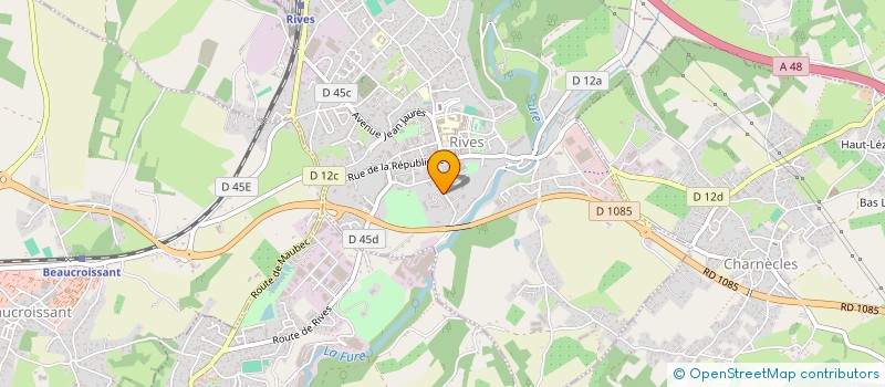 localisation de l'entreprise MADAME ANNE-MARIE MADANCOS  RIVES