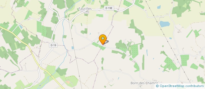 localisation de l'entreprise MADAME ANNE-MARIE MAGNANOU  FAURILLES