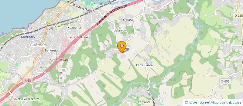 localisation de l'entreprise MADAME ANNE-MARIE MAITIE  ARBONNE