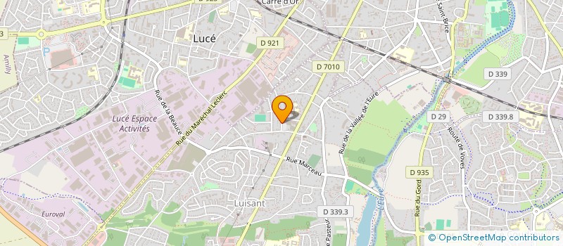 localisation de l'entreprise MADAME ANNE-MARIE MALAQUIN à LUISANT