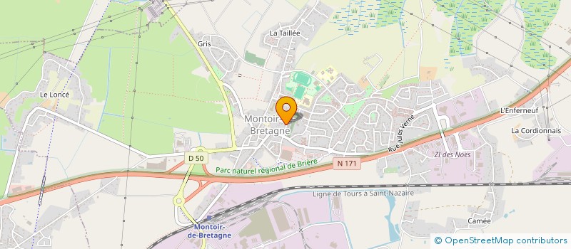 localisation de l'entreprise MADAME ANNE-MARIE MANCEAU à MONTOIR-DE-BRETAGNE