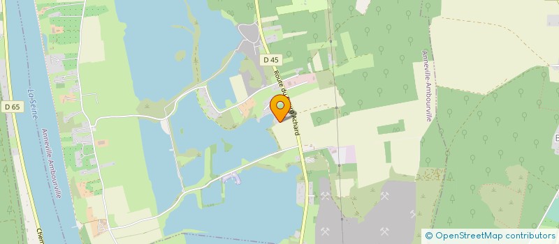 localisation de l'entreprise MADAME ANNE-MARIE MARAIS  ANNEVILLE AMBOURVILLE