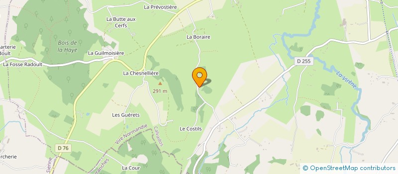 localisation de l'entreprise MADAME ANNE-MARIE MAUBANC à VIRE-NORMANDIE