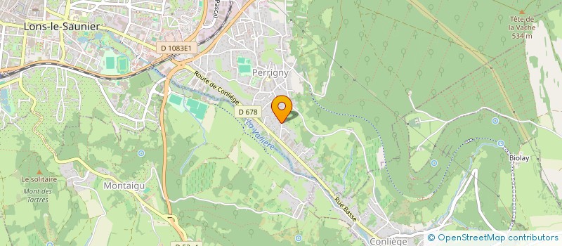 localisation de l'entreprise MADAME ANNE-MARIE MEUDRE  PERRIGNY