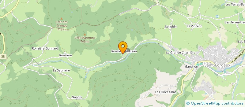 localisation de l'entreprise MADAME ANNE-MARIE MICHEL  SAINT-FORGEUX