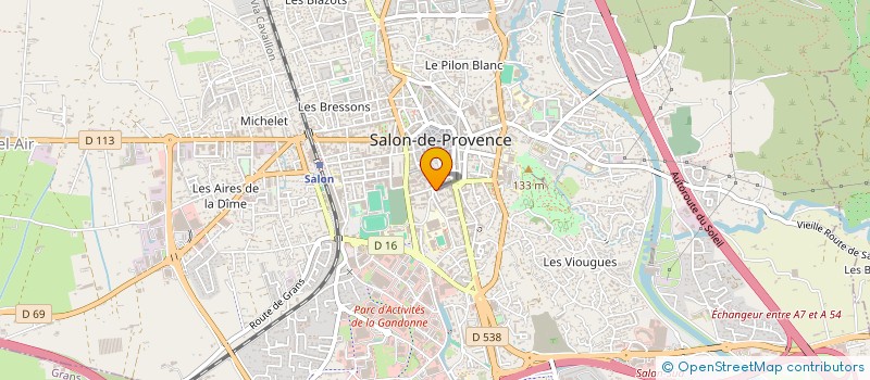 localisation de l'entreprise MADAME ANNE-MARIE MINET à SALON-DE-PROVENCE