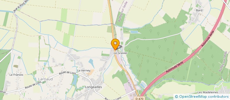 localisation de l'entreprise MADAME ANNE-MARIE MONNIER  LARNAUD